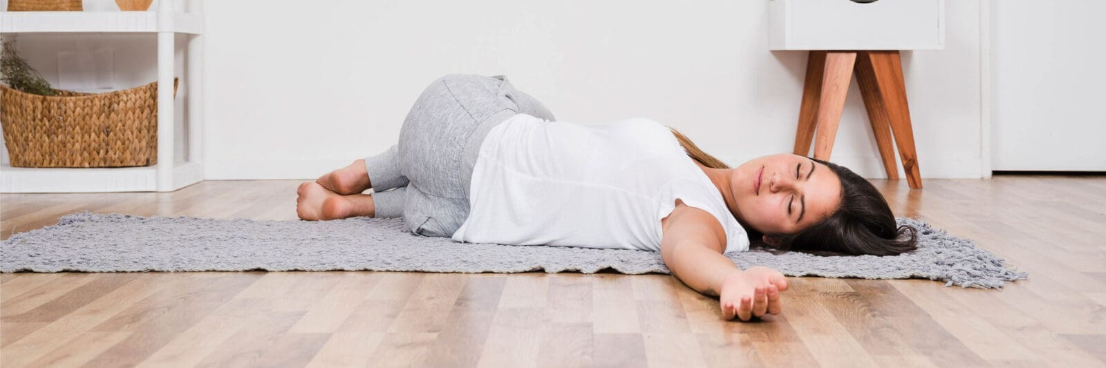 latex mattress sleep blog header banner yoga