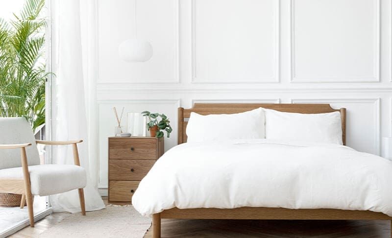 bedroom clean environment