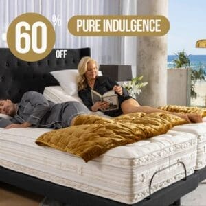 60% off Pure Indulgence Latex Mattress