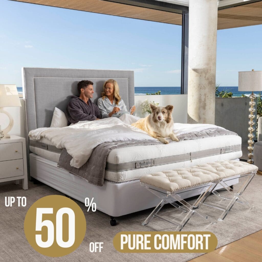 50% off Pure Comfort Latex Mattress