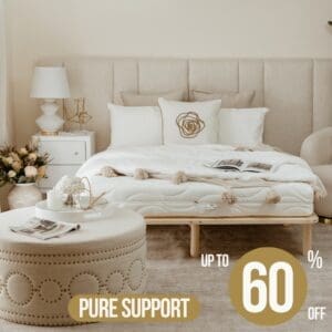 60% off Pure Support Latex Mattress