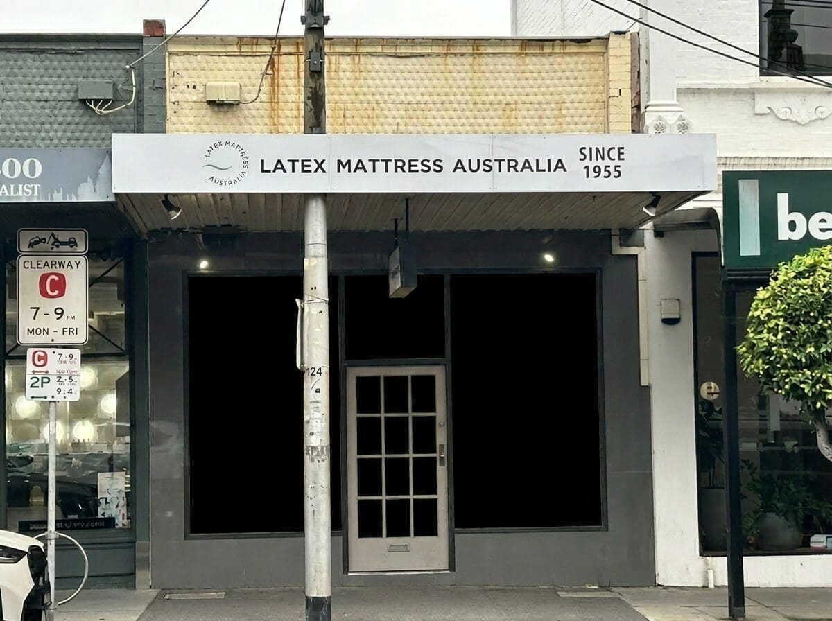 Latex Mattress Australia Armadale showroom Melbourne